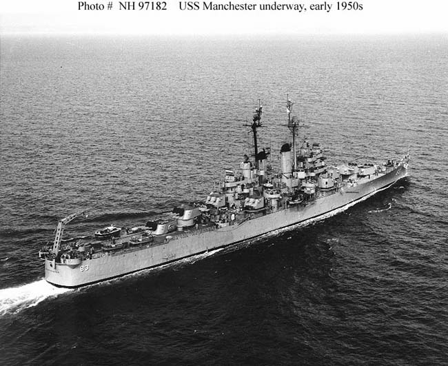 USS Manchester CL83