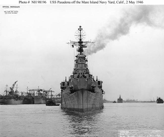 USS Pasedena CL-65 image1