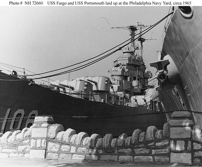 USS Portsmouth CL-106